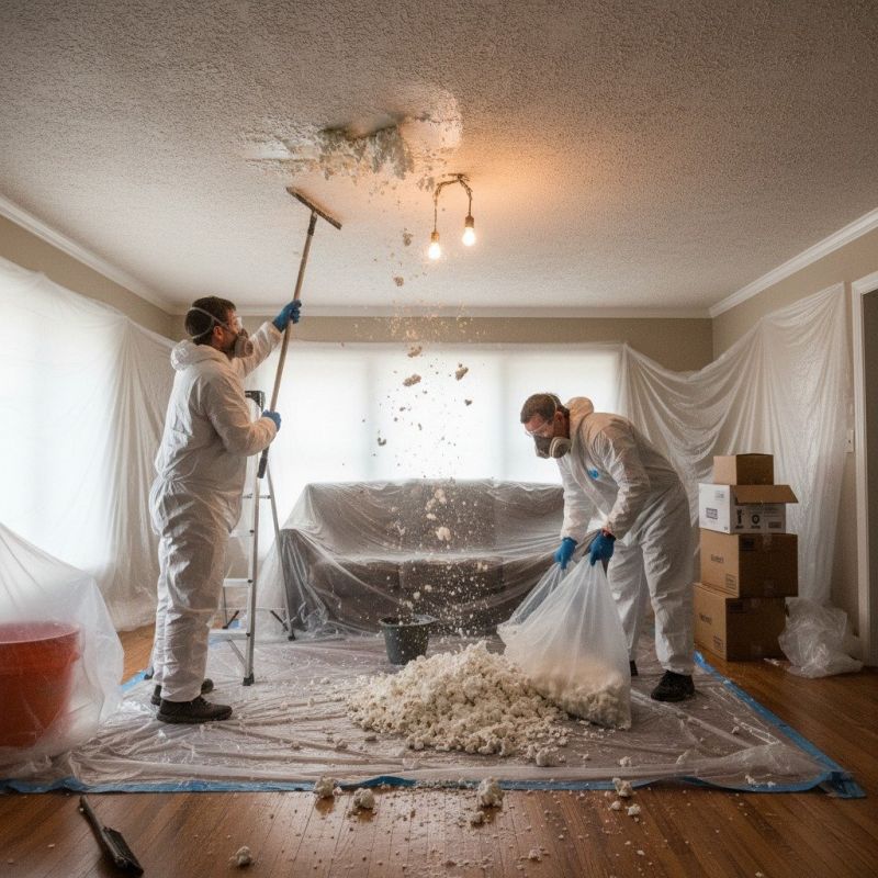 Popcorn Ceiling Testing