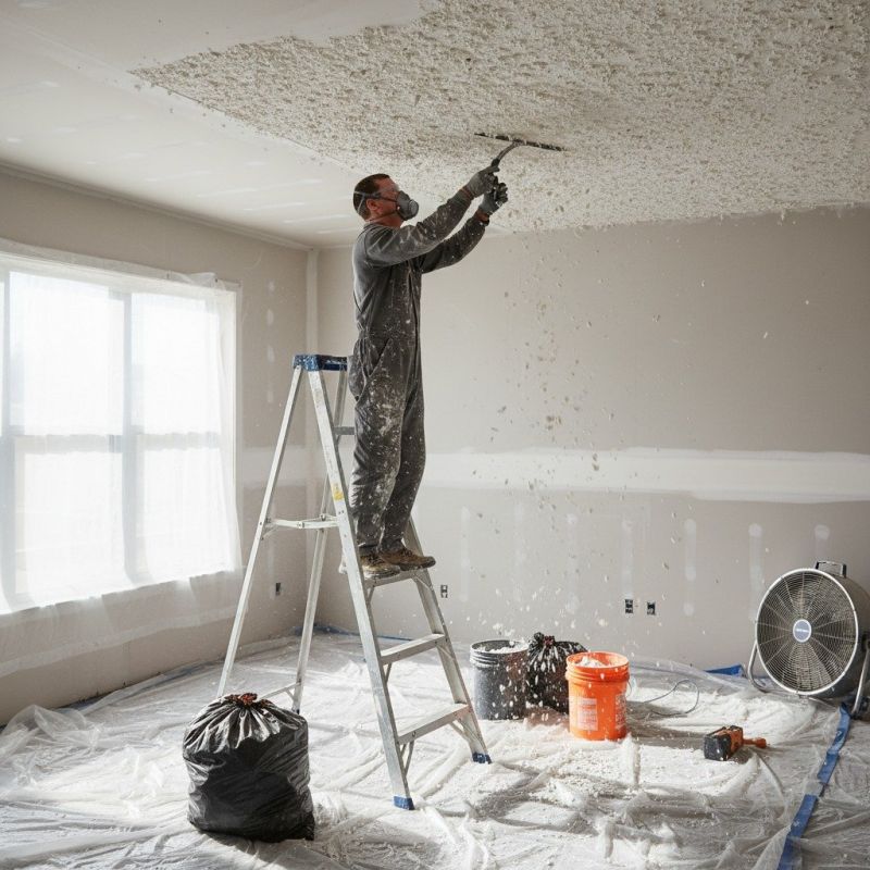 Popcorn Ceiling Testing