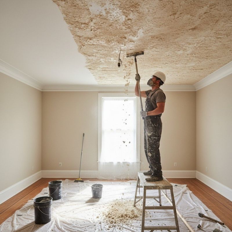 Popcorn Ceiling Testing