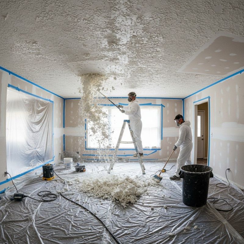 Popcorn Ceiling Testing